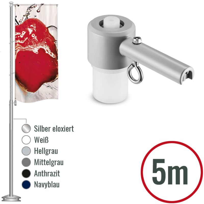 Fahnenmast Ausleger Eco 500cm